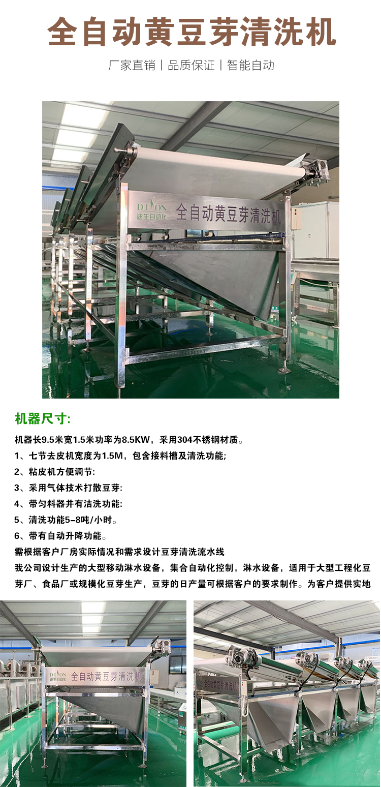 大型黃豆芽去皮機(jī)